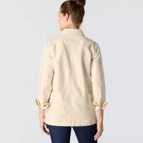 Iconische stretch-Chore Coat voor dames van eendencanvas