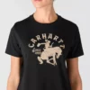 Irvine overhemd met paardenprint voor dames, relaxte pasvorm