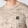 Irvine overhemd met relaxte pasvorm en camouflageprint voor heren