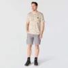 Irvine overhemd met relaxte pasvorm en camouflageprint voor heren