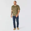 Irvine overhemd met relaxte pasvorm en camouflageprint voor heren