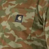 Irvine overhemd met relaxte pasvorm en camouflageprint voor heren