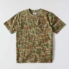 Irvine overhemd met relaxte pasvorm en camouflageprint voor heren