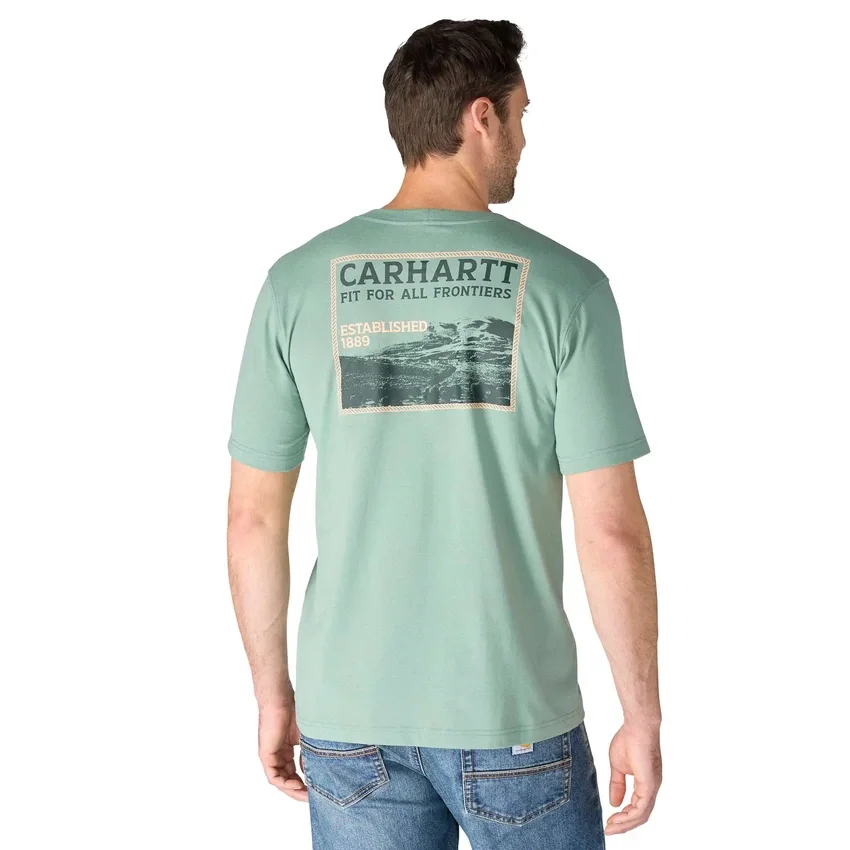 Irvine Relaxed Fit Frontiers T-shirt voor heren