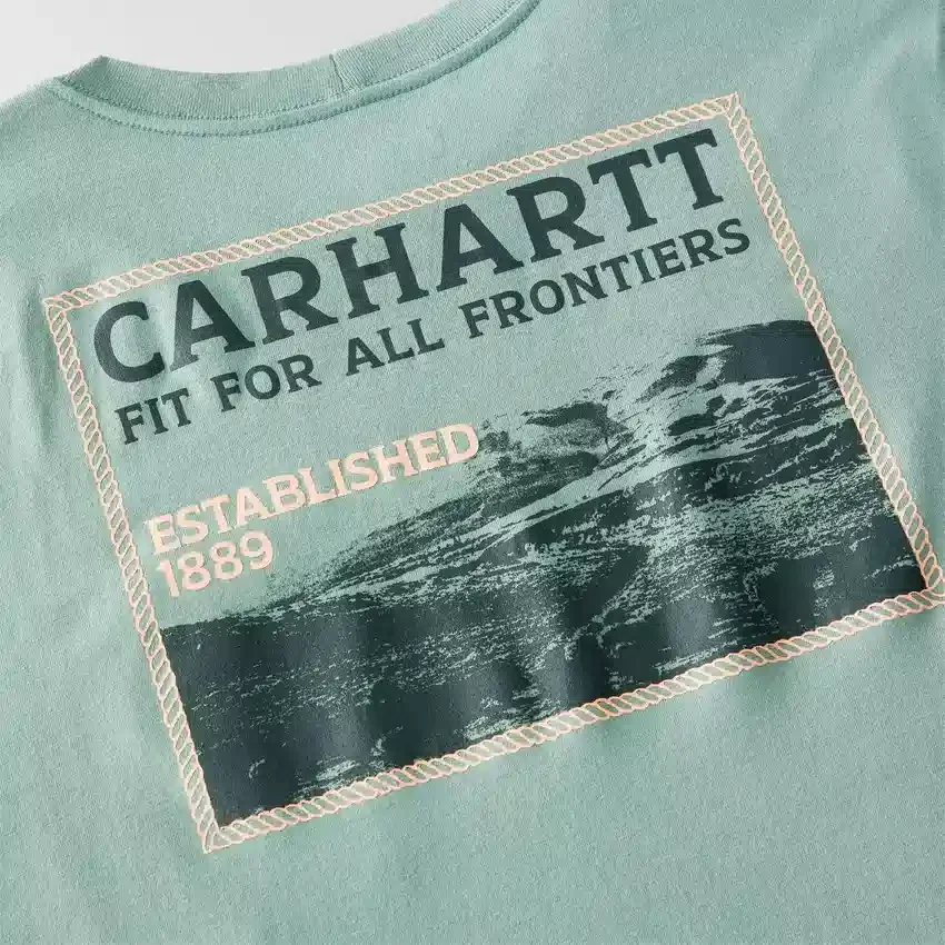 Irvine Relaxed Fit Frontiers T-shirt voor heren