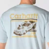 Irvine Relaxed Fit Racing T-shirt met print voor heren