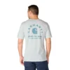 Irvine werk-T-shirt met print voor heren, relaxte pasvorm