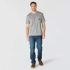 Irvine werk-T-shirt met print voor heren, relaxte pasvorm