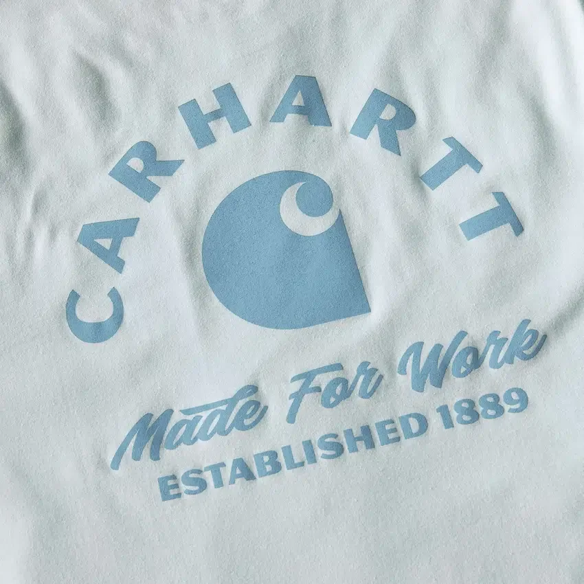 Irvine werk-T-shirt met print voor heren, relaxte pasvorm