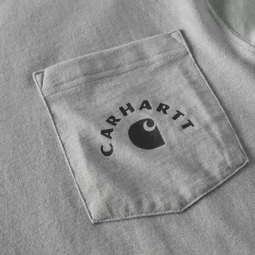 Irvine werk-T-shirt met print voor heren, relaxte pasvorm