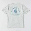 Irvine werk-T-shirt met print voor heren, relaxte pasvorm