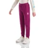 Jongens-joggingbroek met elastische tailleband, gewatteerde jersey en logo (kind/jeugd)