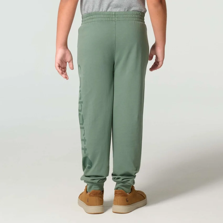 Jongens-joggingbroek met vernieuwd, in de stof geverfd logo (kind)