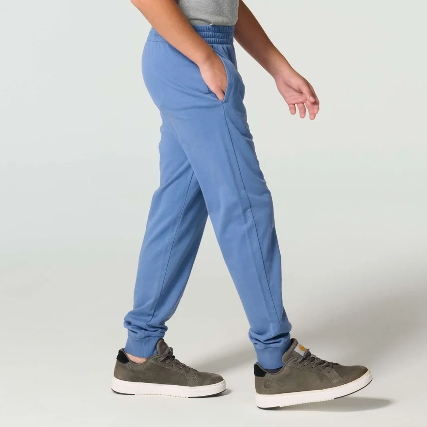 Jongens-joggingbroek met vernieuwd, in de stof geverfd logo (kind)