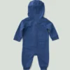 Jongensoverall met lange armstukken, vernieuwd ontwerp, garment-dyed en met capuchon (Baby)