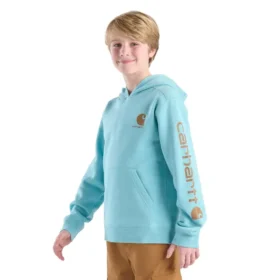 Jongenssweatshirt met lange armstukken en print (kind/jeugd)