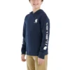 Jongenssweatshirt met lange armstukken en print (peuters/kinderen/jeugd)