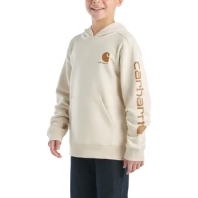 Jongenssweatshirt met lange armstukken en print (peuters/kinderen/jeugd)