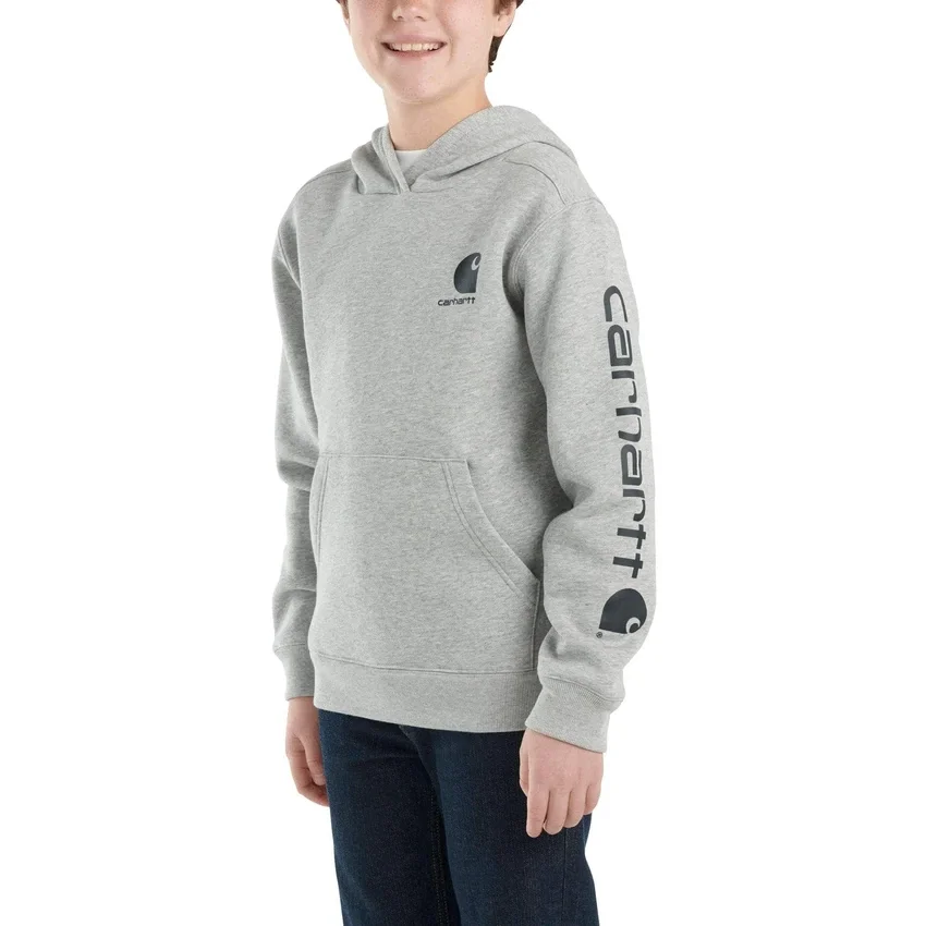 Jongenssweatshirt met lange armstukken en print (peuters/kinderen/jeugd)