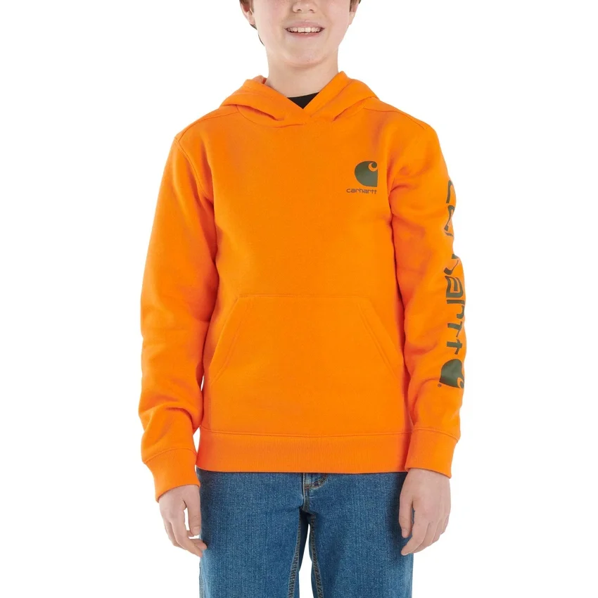 Jongenssweatshirt met lange armstukken en print (peuters/kinderen/jeugd)