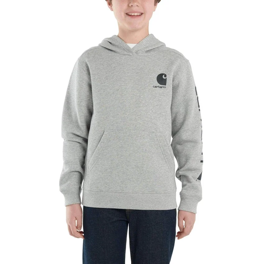 Jongenssweatshirt met lange armstukken en print (peuters/kinderen/jeugd)
