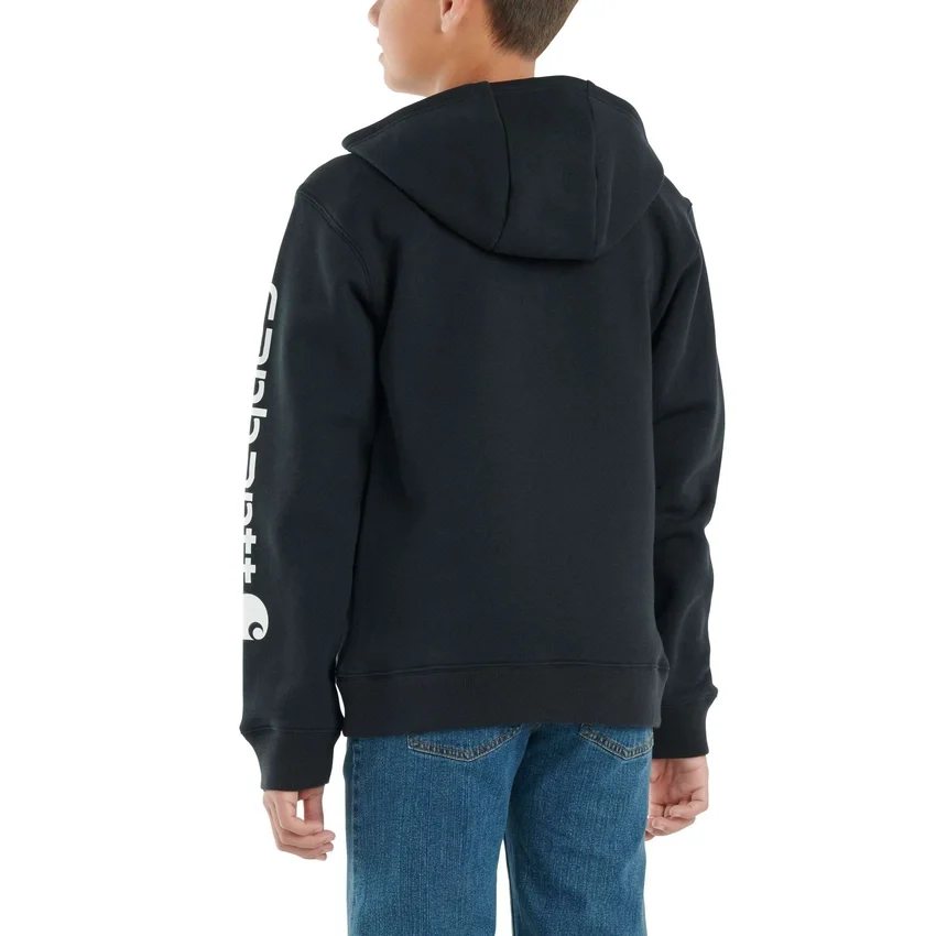 Jongenssweatshirt met lange armstukken en print (peuters/kinderen/jeugd)