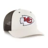 Kansas City Chiefs '47 ongeverfde truckerpet met relaxte pasvorm