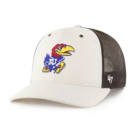 Kansas Jayhawks '47 ongeverfde truckerpet