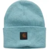 Kinderbeanie van gebreid garen met ton-sur-ton patch (baby, peuter, kind, tiener)