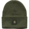 Kinderbeanie van gebreid garen met ton-sur-ton patch (baby, peuter, kind, tiener)