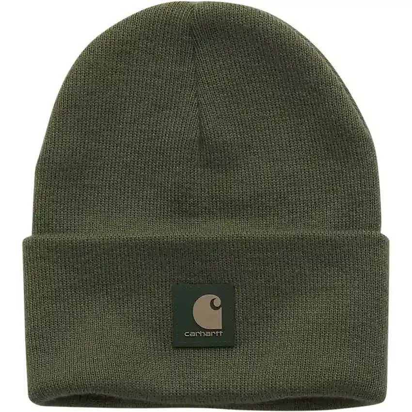 Kinderbeanie van gebreid garen met ton-sur-ton patch (baby, peuter, kind, tiener)
