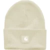Kinderbeanie van gebreid garen met ton-sur-ton patch (baby, peuter, kind, tiener)