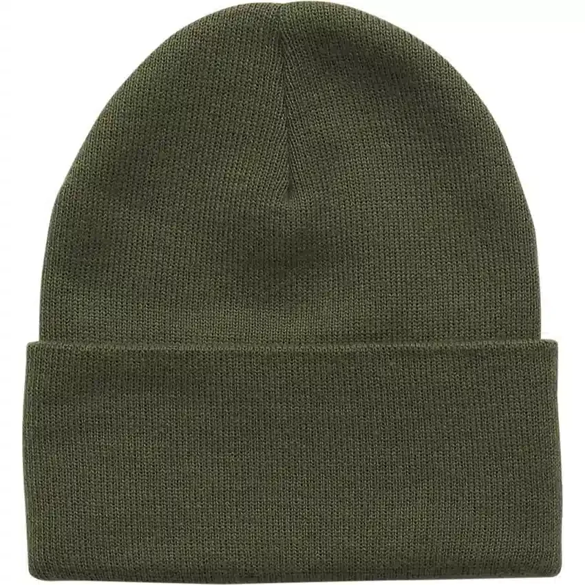 Kinderbeanie van gebreid garen met ton-sur-ton patch (baby, peuter, kind, tiener)