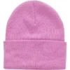 Kinderbeanie van gebreid garen met ton-sur-ton patch (baby, peuter, kind, tiener)