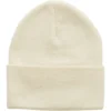 Kinderbeanie van gebreid garen met ton-sur-ton patch (baby, peuter, kind, tiener)