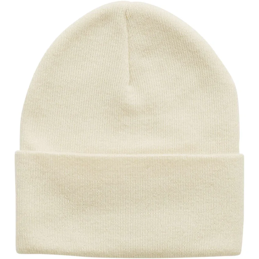Kinderbeanie van gebreid garen met ton-sur-ton patch (baby, peuter, kind, tiener)