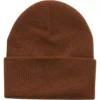 Kinderbeanie van gebreid garen met ton-sur-ton patch (baby, peuter, kind, tiener)