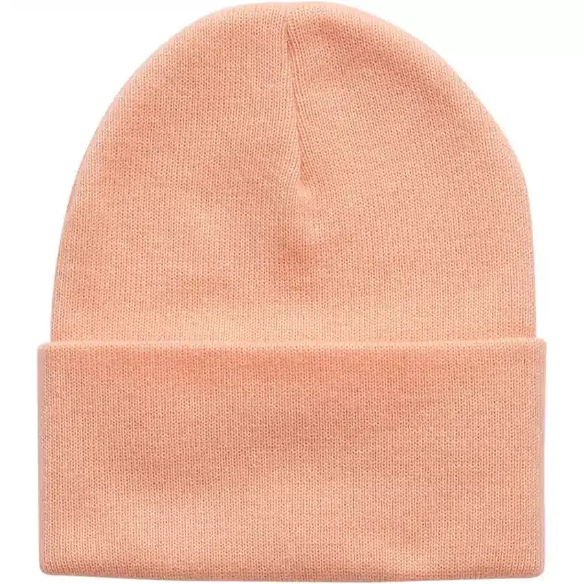 Kinderbeanie van gebreid garen met ton-sur-ton patch (baby, peuter, kind, tiener)