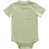 Kinderbodysuit met korte armstukken en zakje (baby)
