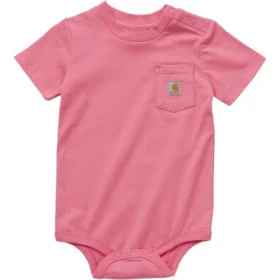 Kinderbodysuit met korte armstukken en zakje (baby)