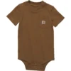 Kinderbodysuit met korte armstukken en zakje (baby)