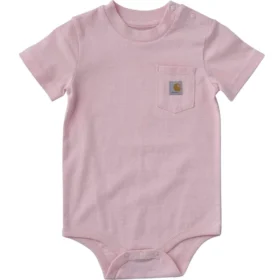 Kinderbodysuit met korte armstukken en zakje (baby)
