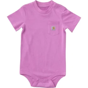 Kinderbodysuit met korte armstukken en zakje (baby)