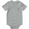 Kinderbodysuit met korte armstukken en zakje (baby)