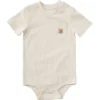 Kinderbodysuit met korte armstukken en zakje (baby)