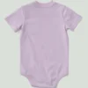 Kinderbodysuit met korte armstukken en zakje (baby)