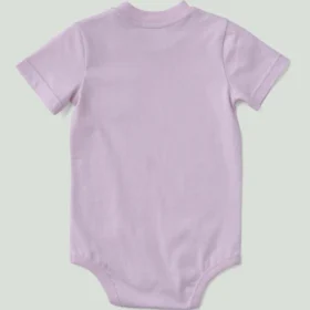 Kinderbodysuit met korte armstukken en zakje (baby)
