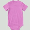 Kinderbodysuit met korte armstukken en zakje (baby)