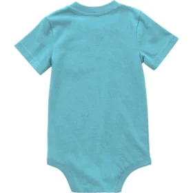 Kinderbodysuit met korte armstukken en zakje (baby)
