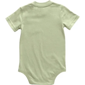 Kinderbodysuit met korte armstukken en zakje (baby)